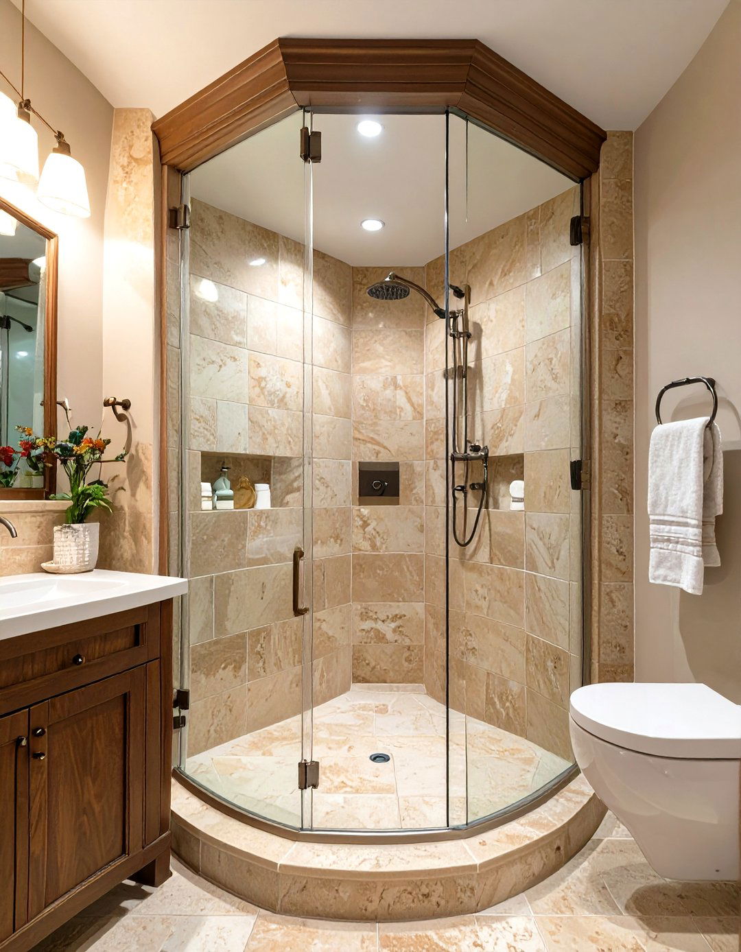 Alcove Shower Stall - 30 shower stall ideas
