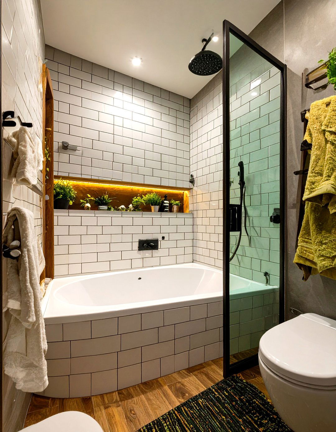 Alcove Shower Tub Design - 30 shower tub designs