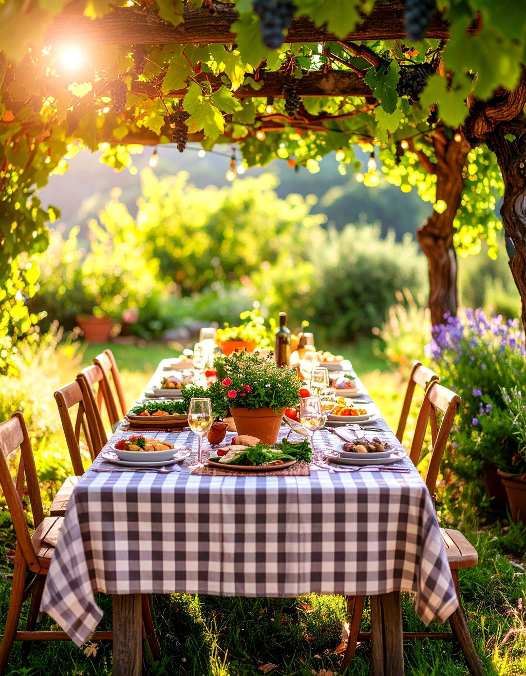 Alfresco Italian Garden Feast - 30 garden party ideas