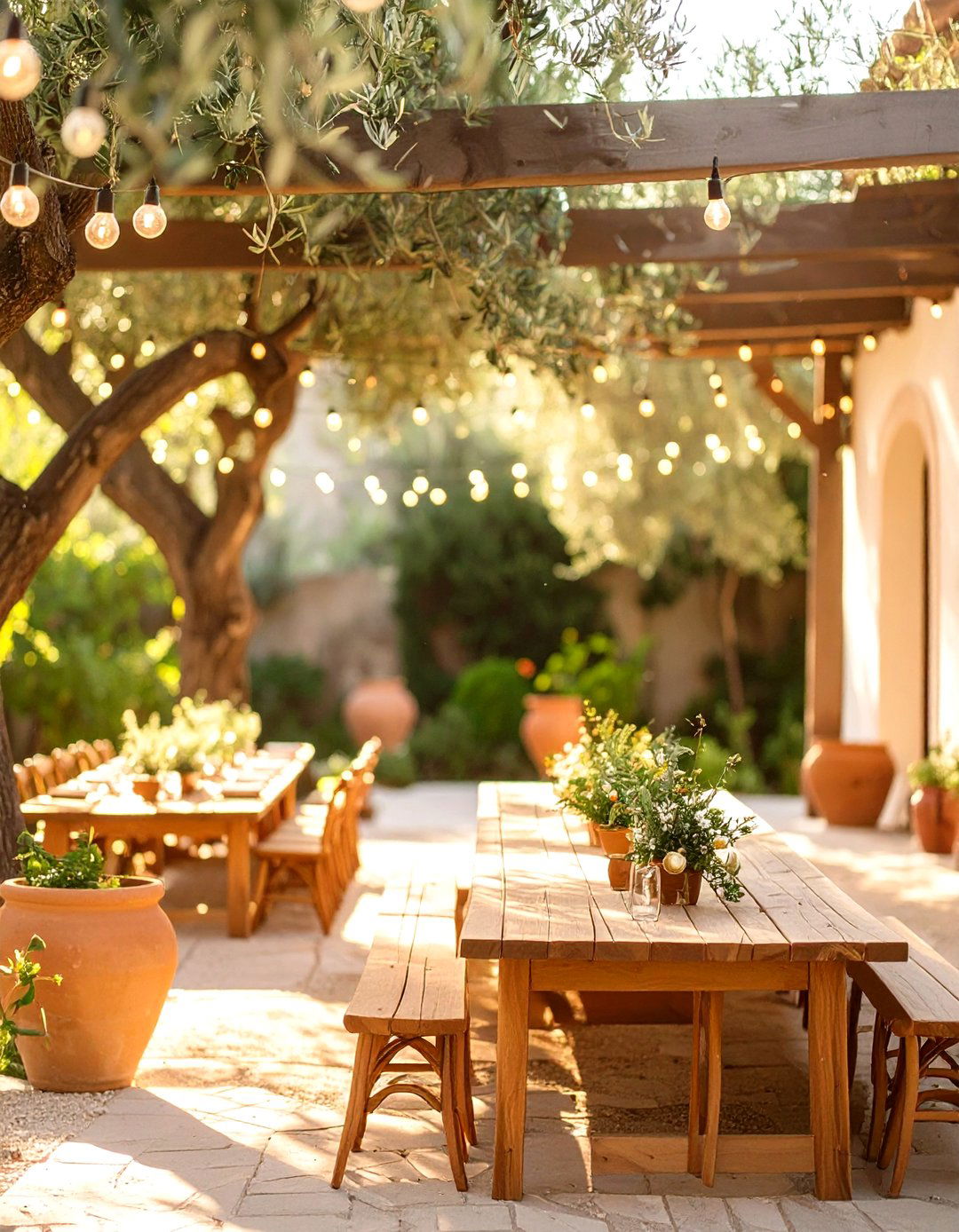 Alfresco Italian Villa Backyard Wedding - 30 backyard wedding ideas