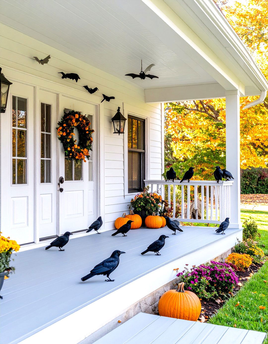 Alien Invasion Porch - 30 halloween porch ideas