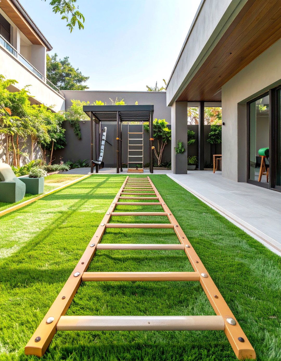 All Weather Turf Training Ground - 30 outdoor gym ideas