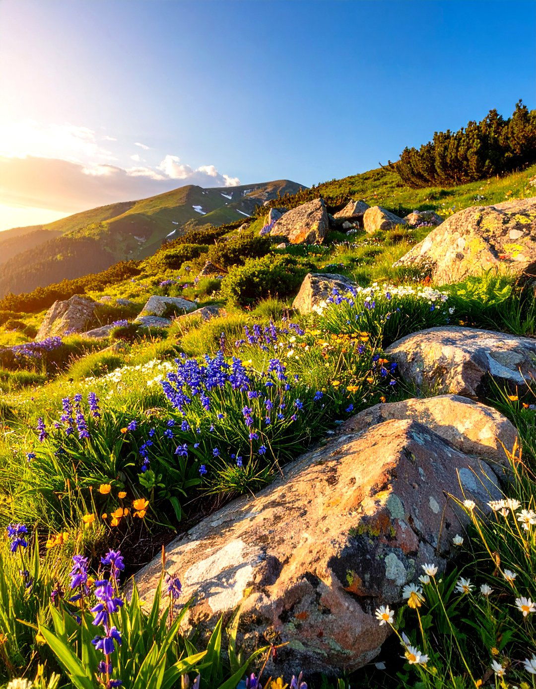 Alpine Meadow Rock Garden - 30 simple rock garden ideas
