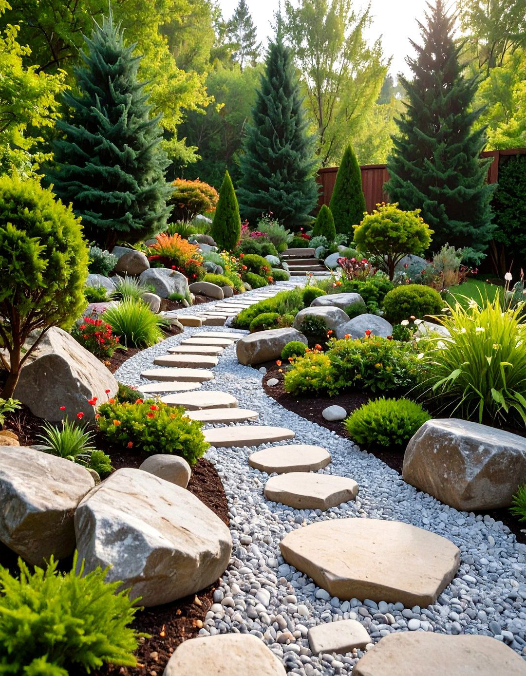 Alpine Rock Garden - 30 garden decoration ideas