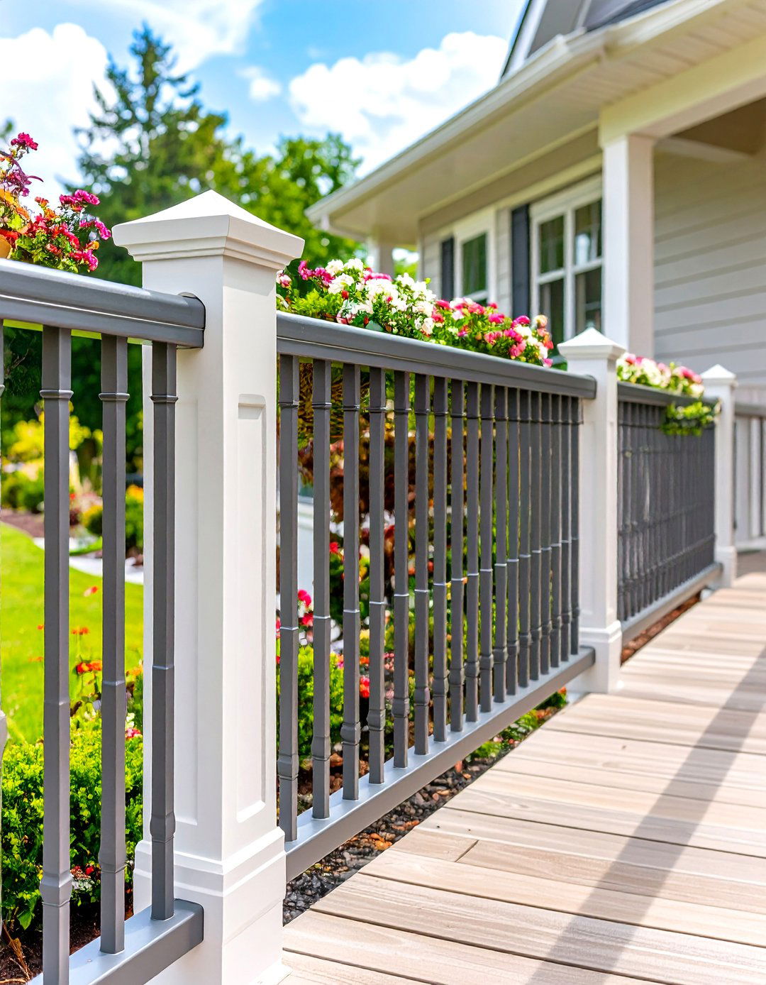 30 Deck Railings Ideas to Transform Your Outdoor Space - We Love Home Blog