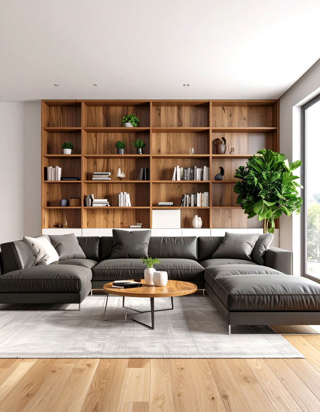 Alternating High and Low Furniture Pieces - 30 rhythm in interior design ideas