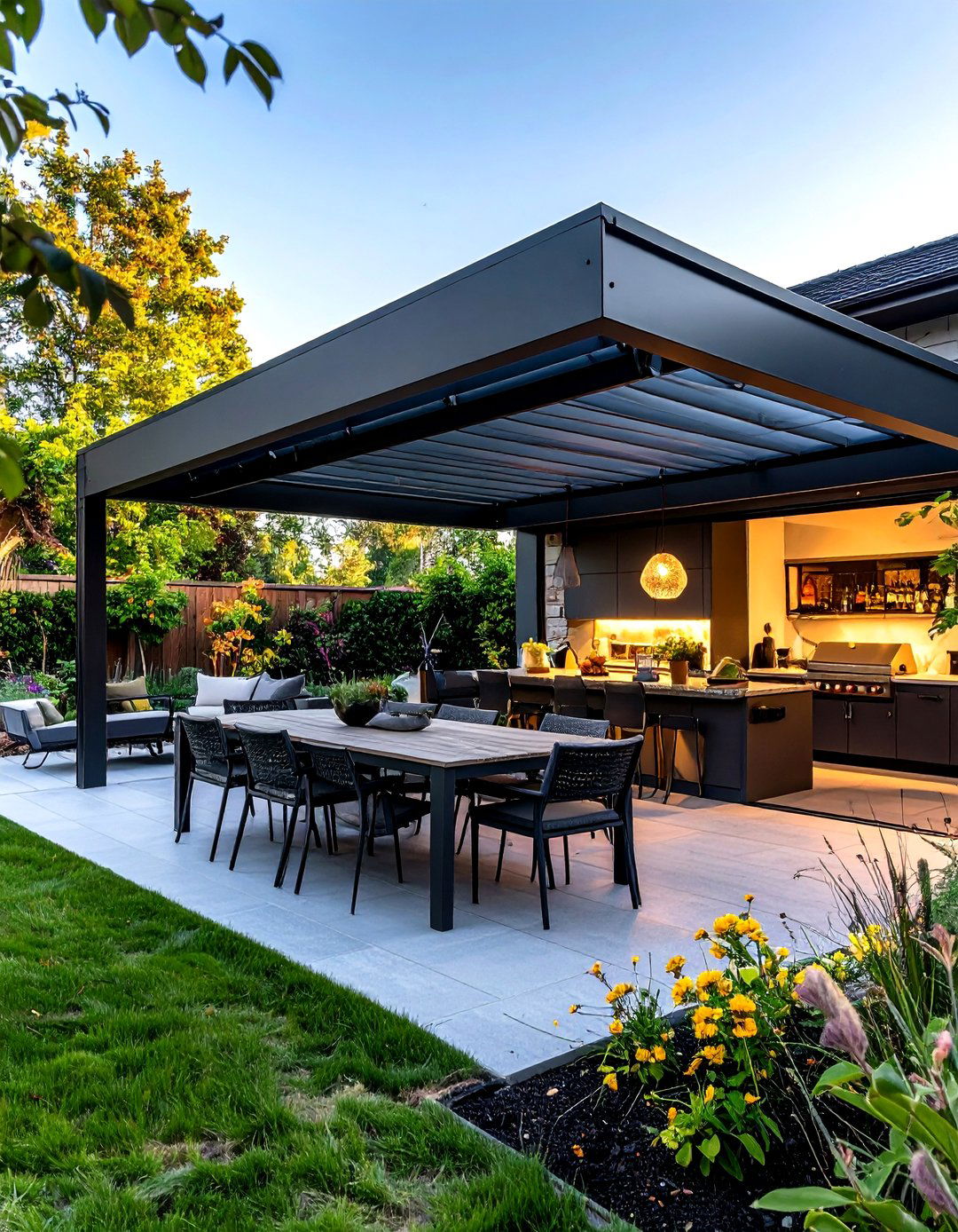 Aluminum Louvered Roof Patio Shades - 30 patio shades ideas