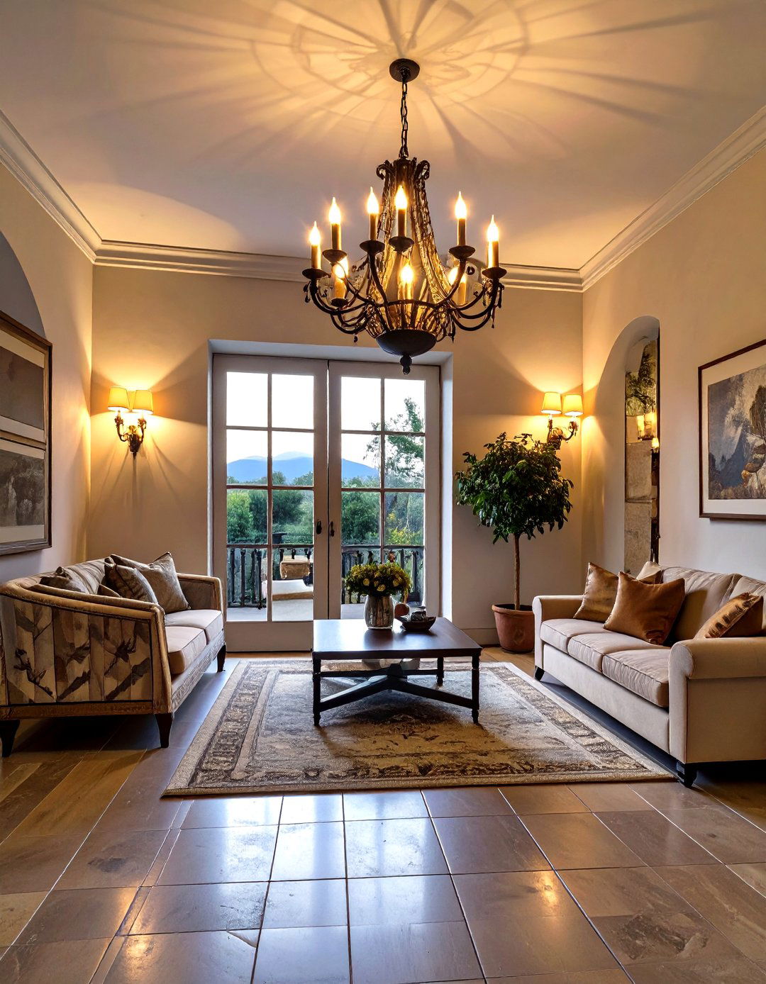 Ambient and Task Lighting - 30 tuscan interior design ideas