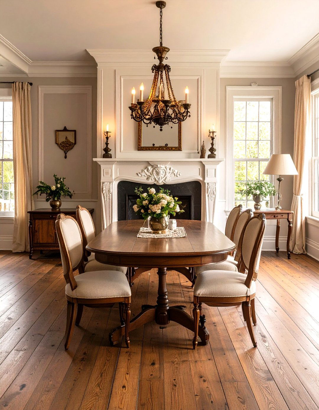 American Colonial Interior Design - 30 interior design style ideas