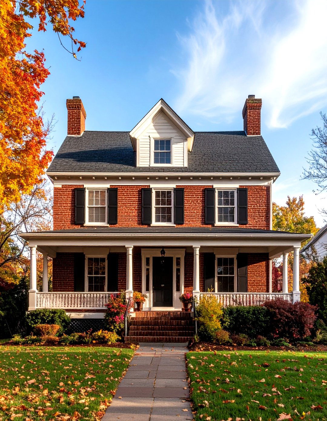 American Foursquare House Exterior - 30 exterior house design ideas