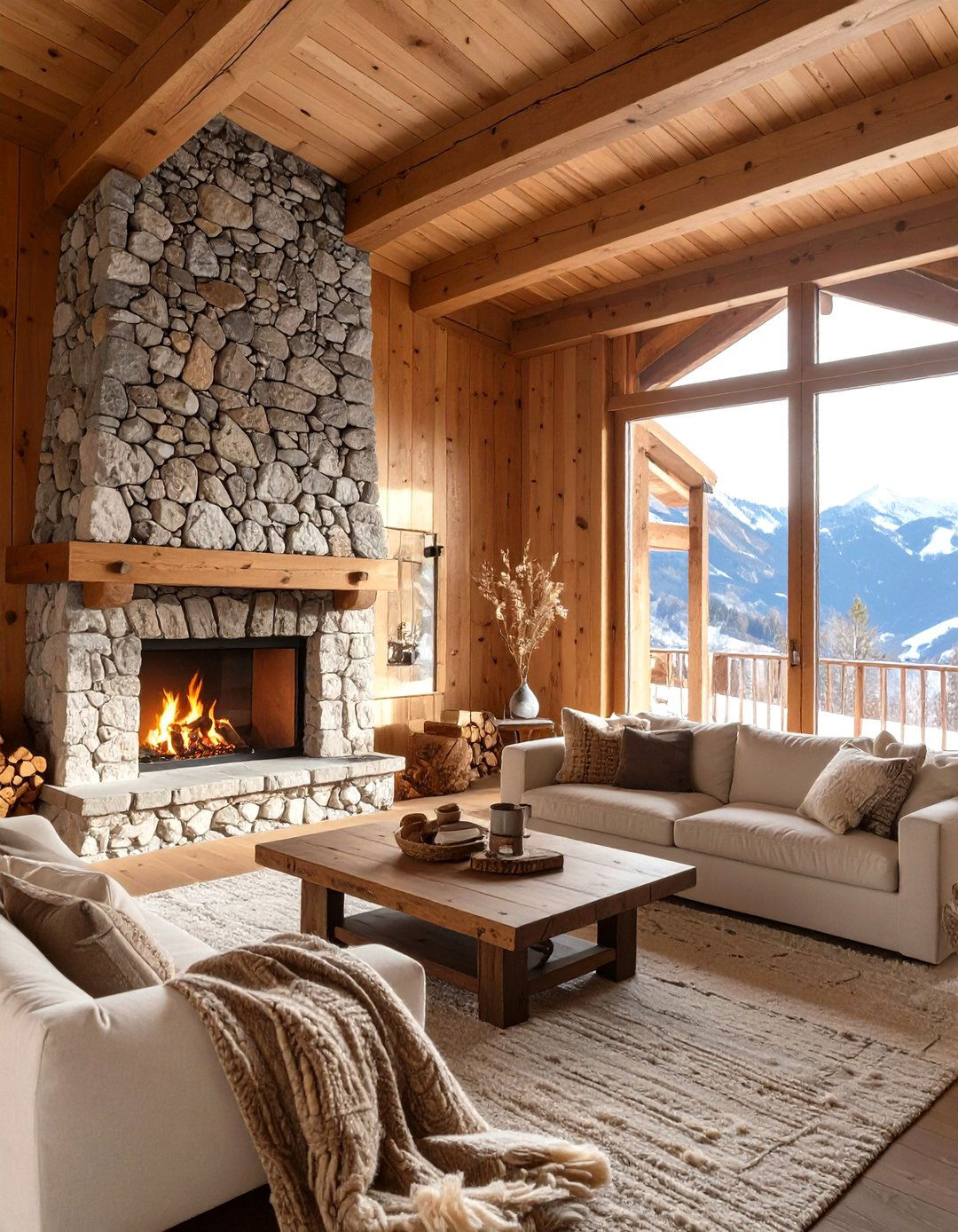An Abruzzo Mountain Chalet Interior - 30 italian interior design ideas