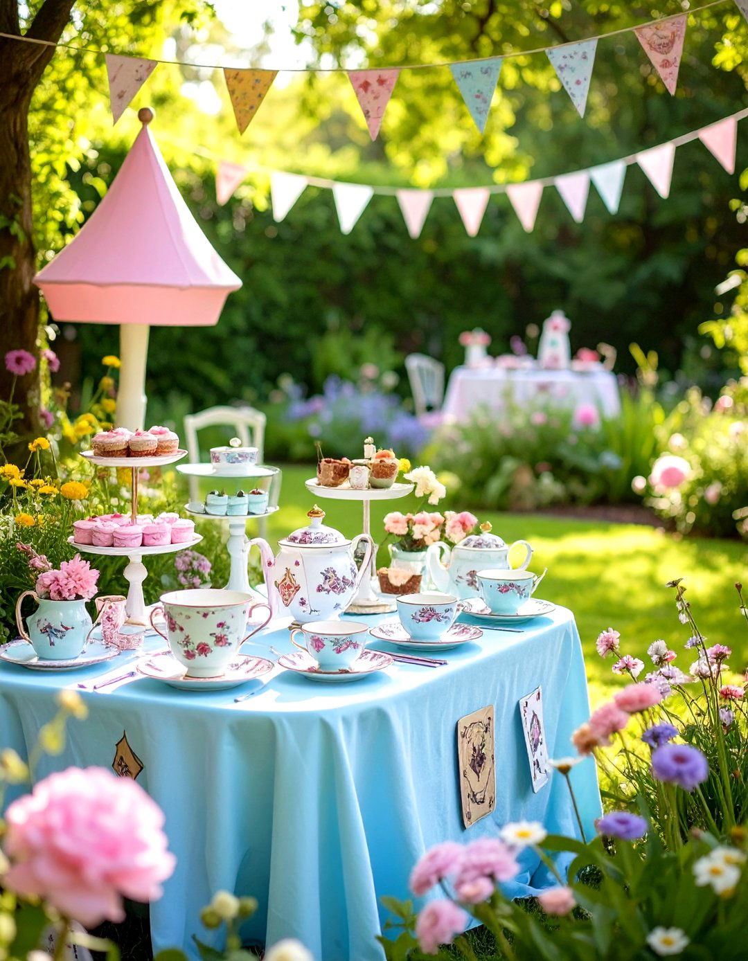An Alice in Wonderland Tea Party - 30 baby shower ideas for girl