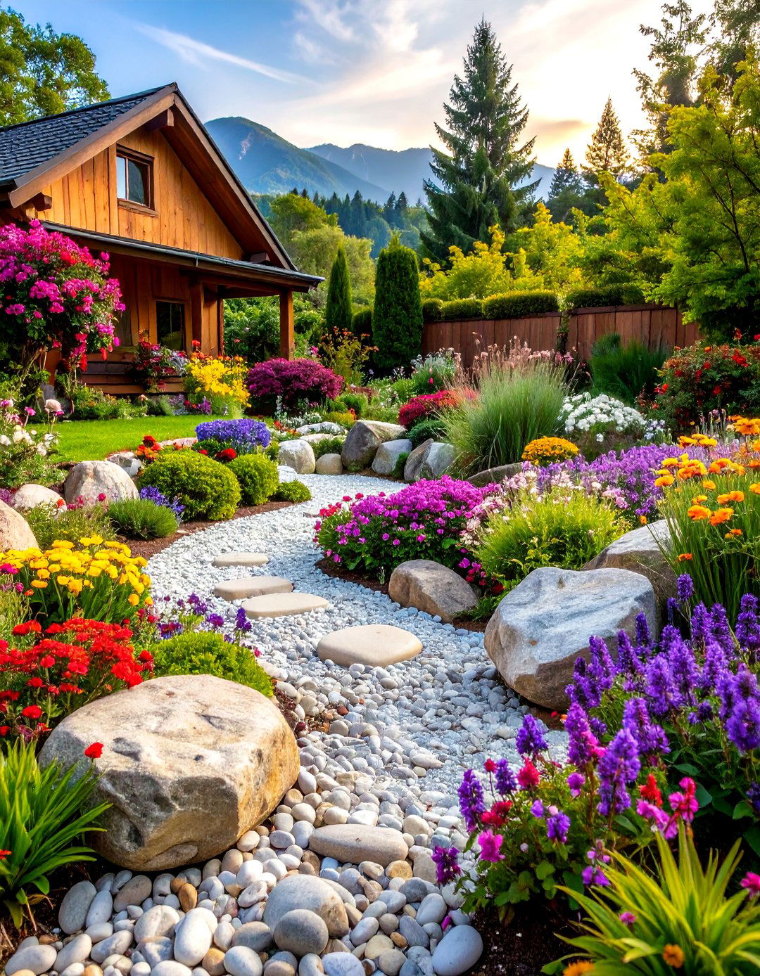 An Alpine Rock Garden - 30 backyard garden ideas
