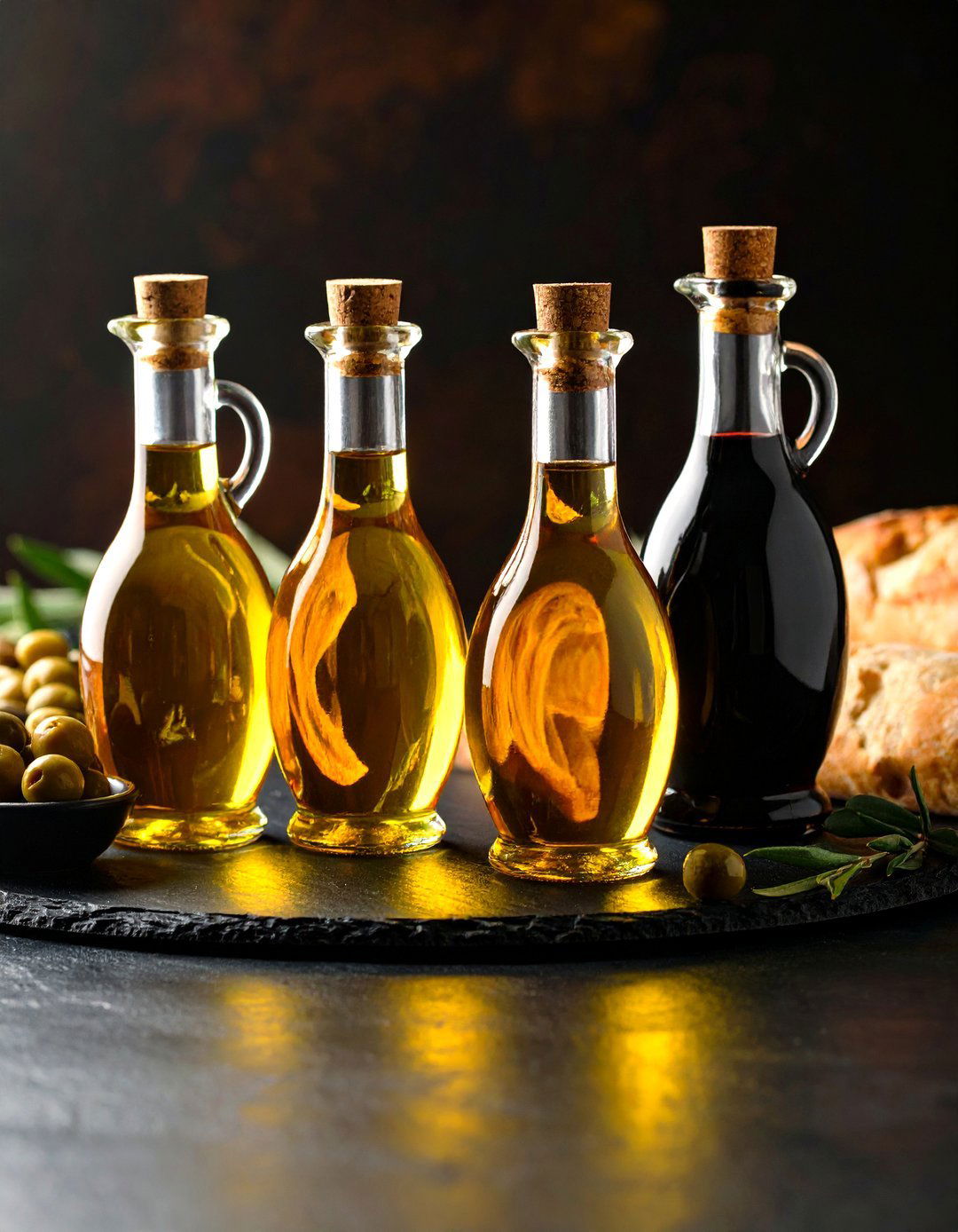 An Artisan Olive Oil and Vinegar Set - 30 kitchen gift ideas