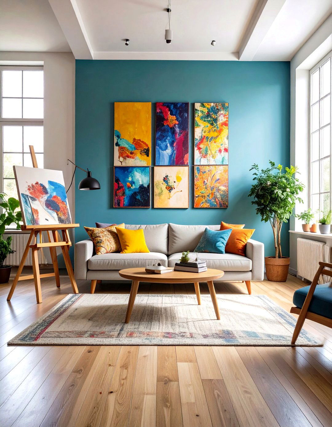 An Artistic Studio Small Living Room - 30 ideas for small living room