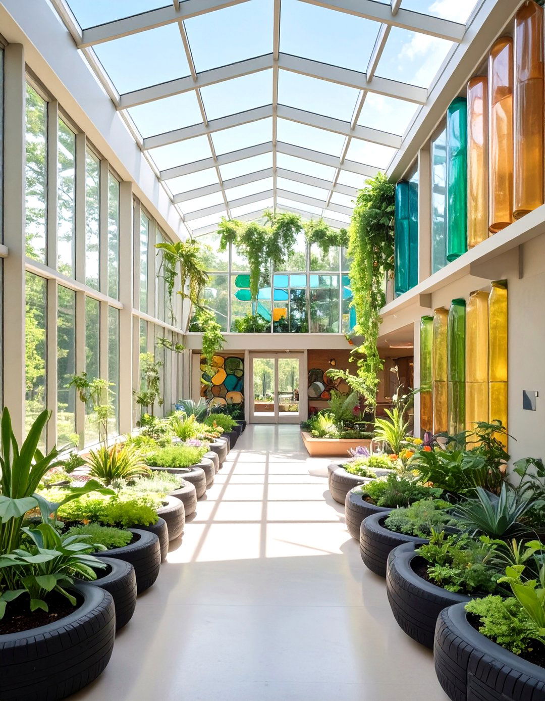 An Earthship Inspired Community Center - 30 interior design education ideas