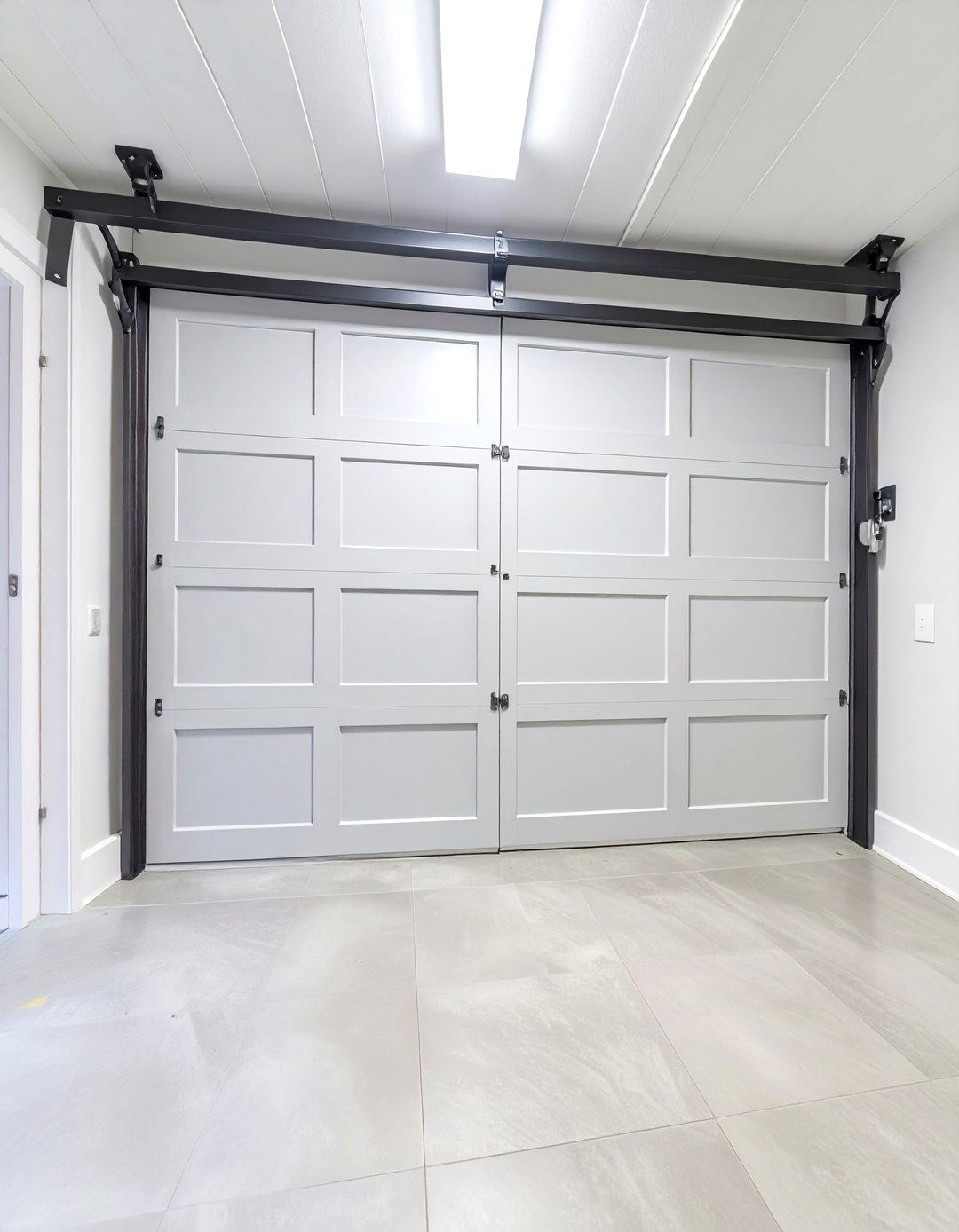 An Easy Access Sliding Door Garage Closet - 30 garage closet ideas