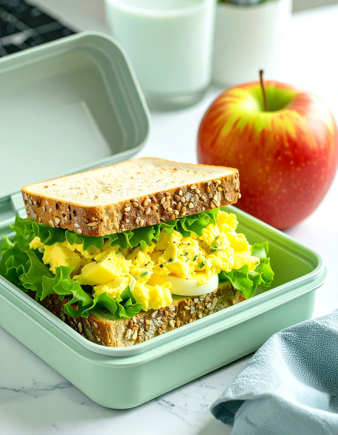 An Easy Egg Salad Sandwich - 30 office lunch ideas
