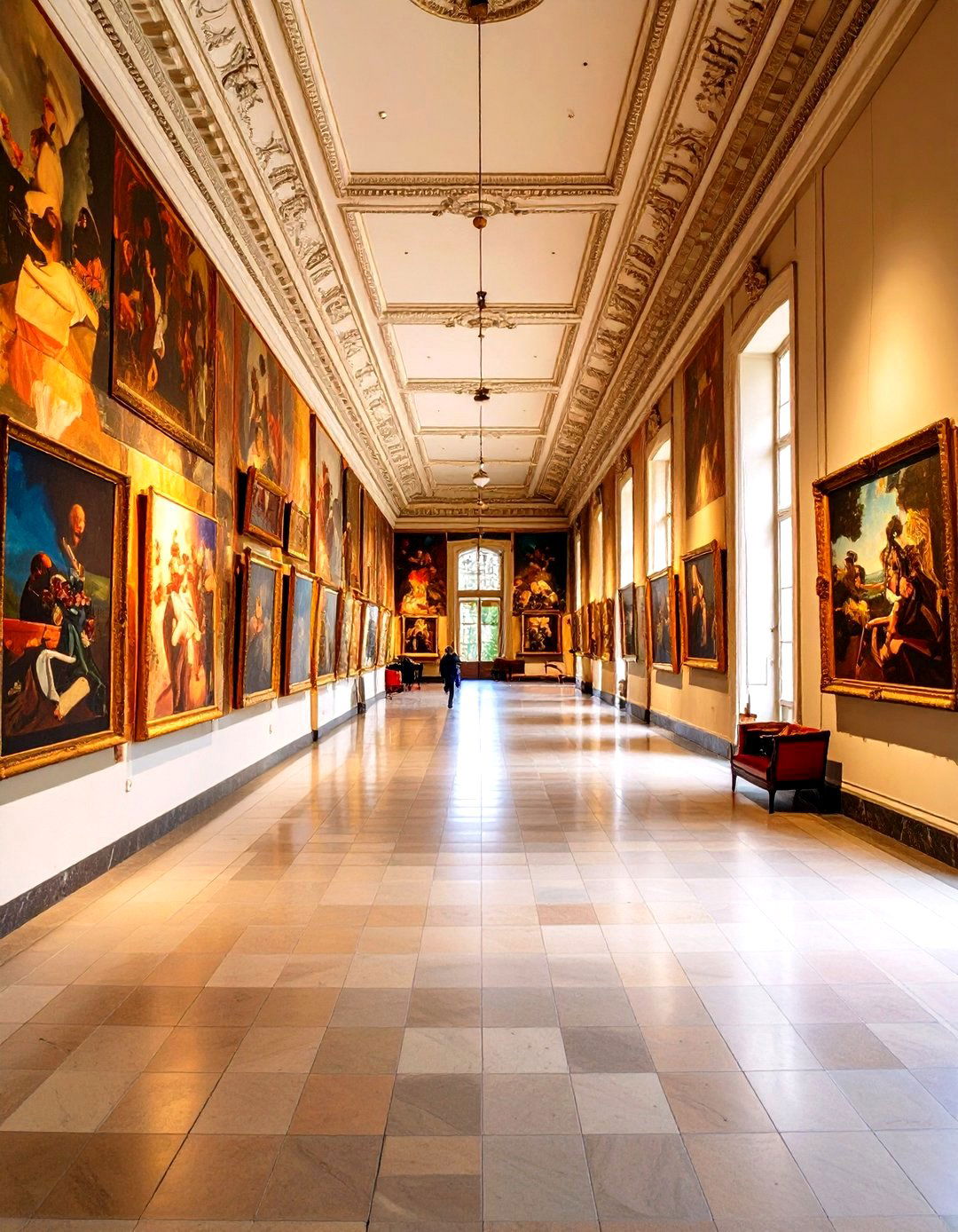 An Eclectic Art Collection - 30 parisian interior design ideas