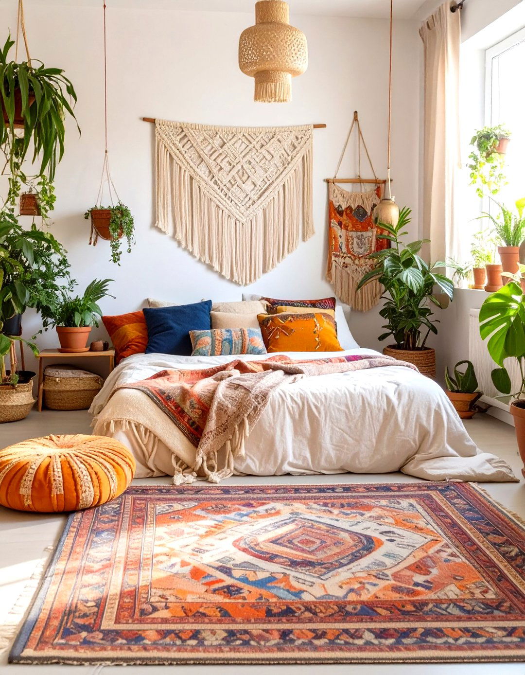 An Eclectic Bohemian Guest Bedroom - 30 modern guest bedroom ideas