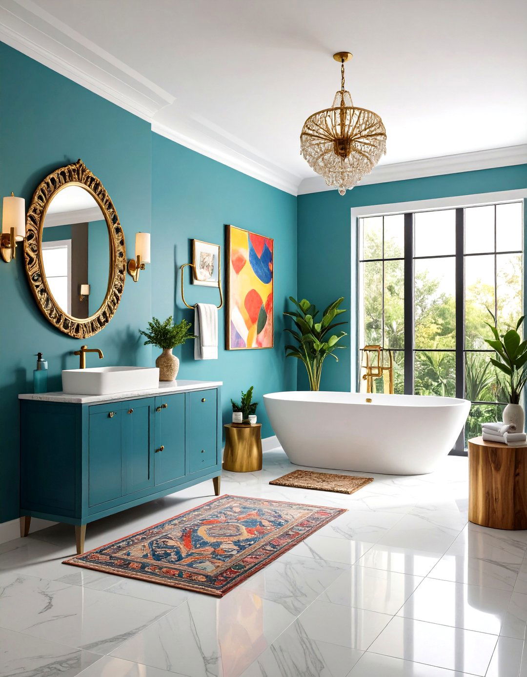 An Eclectic Collectors Guest Bathroom - 30 guest bathroom decor ideas