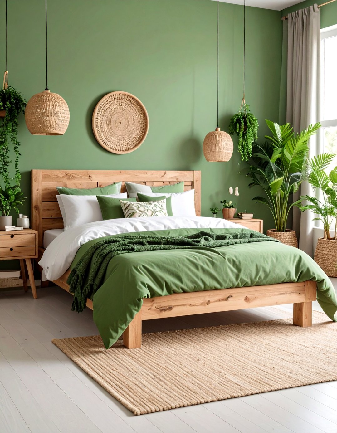 An Eco Conscious Green Bedroom - 30 10 year old bedroom ideas girl