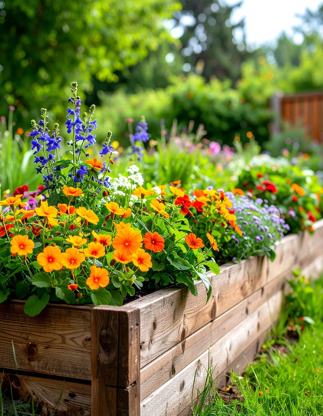 An Edible Flower and Herb Garden - 30 layout herb garden design ideas