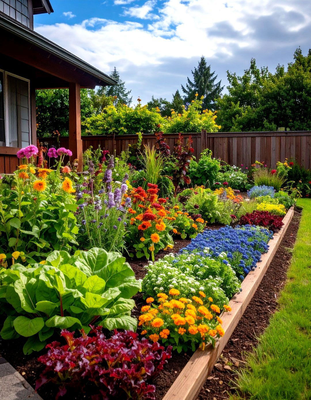 An Edible Landscape Design - 30 farmhouse landscaping ideas