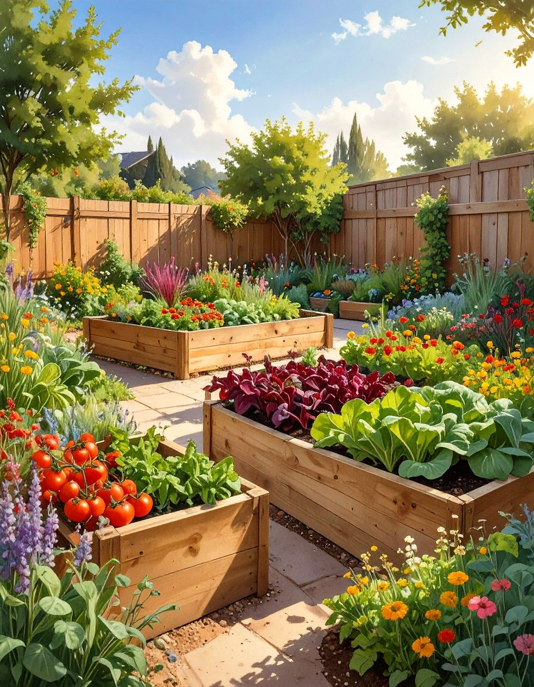 An Edible Paradise Landscape Design - 30 free landscape design ideas