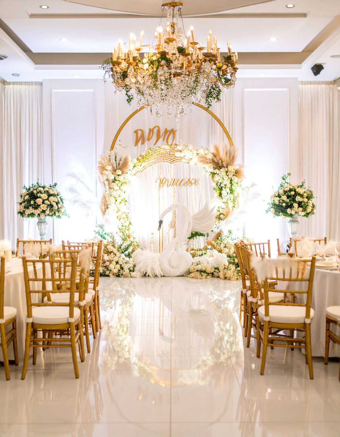 An Elegant Swan Princess Celebration - 30 baby girl baby shower ideas