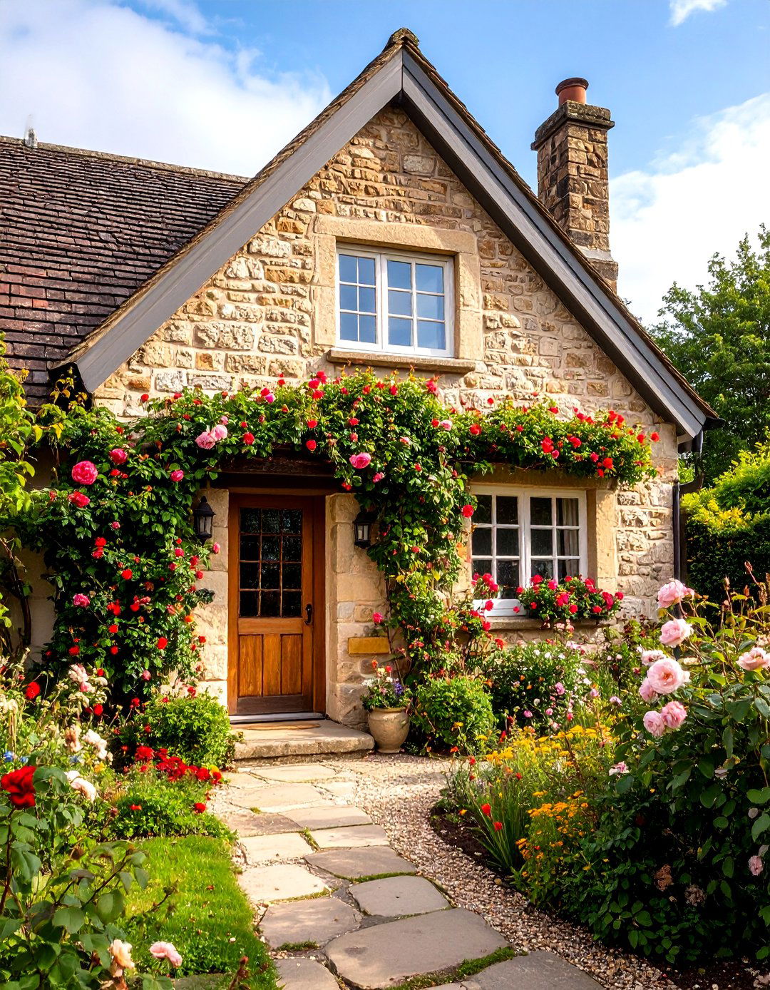 An English Cottage Garden ADU - 30 backyard adu ideas