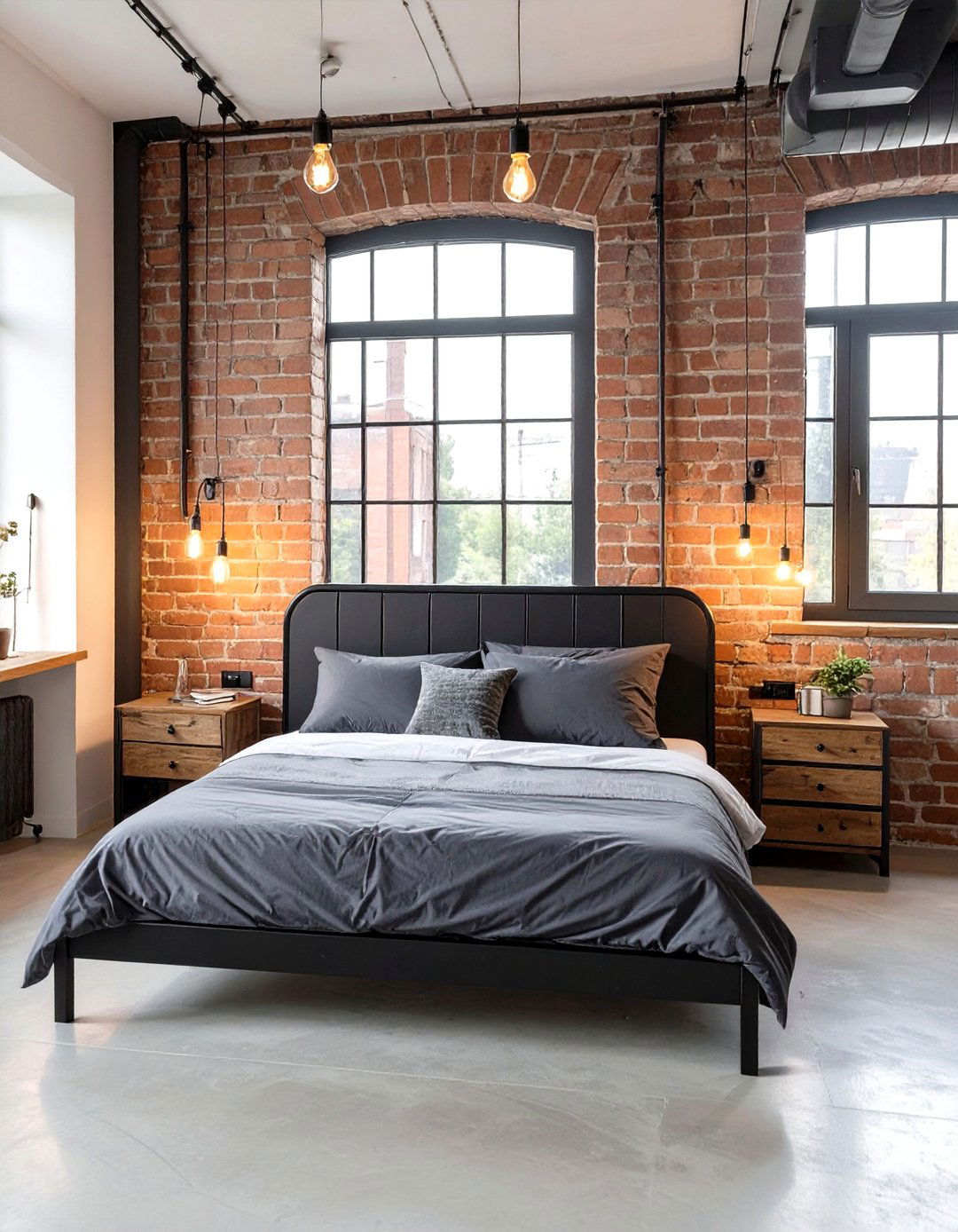 An Industrial Loft Bedroom Aesthetic - 30 master bedroom decorating ideas