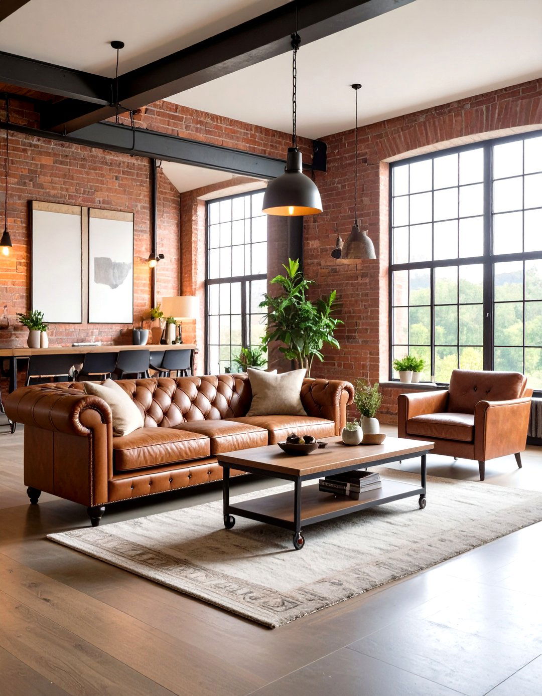 An Industrial Loft Family Room Concept - 30 family room decorating ideas