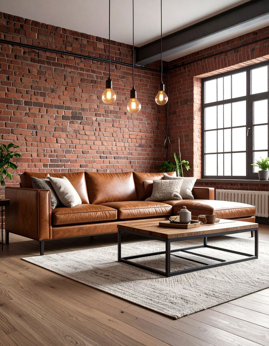 An Industrial Loft Inspired Living Room - 30 living room ideas for small spaces