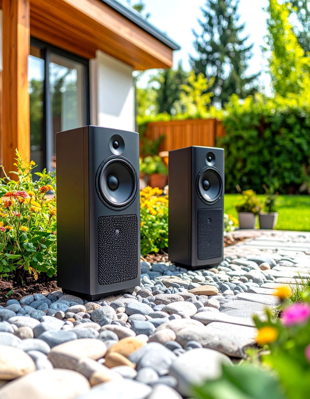 An Integrated Outdoor Sound System - 30 outdoor space ideas
