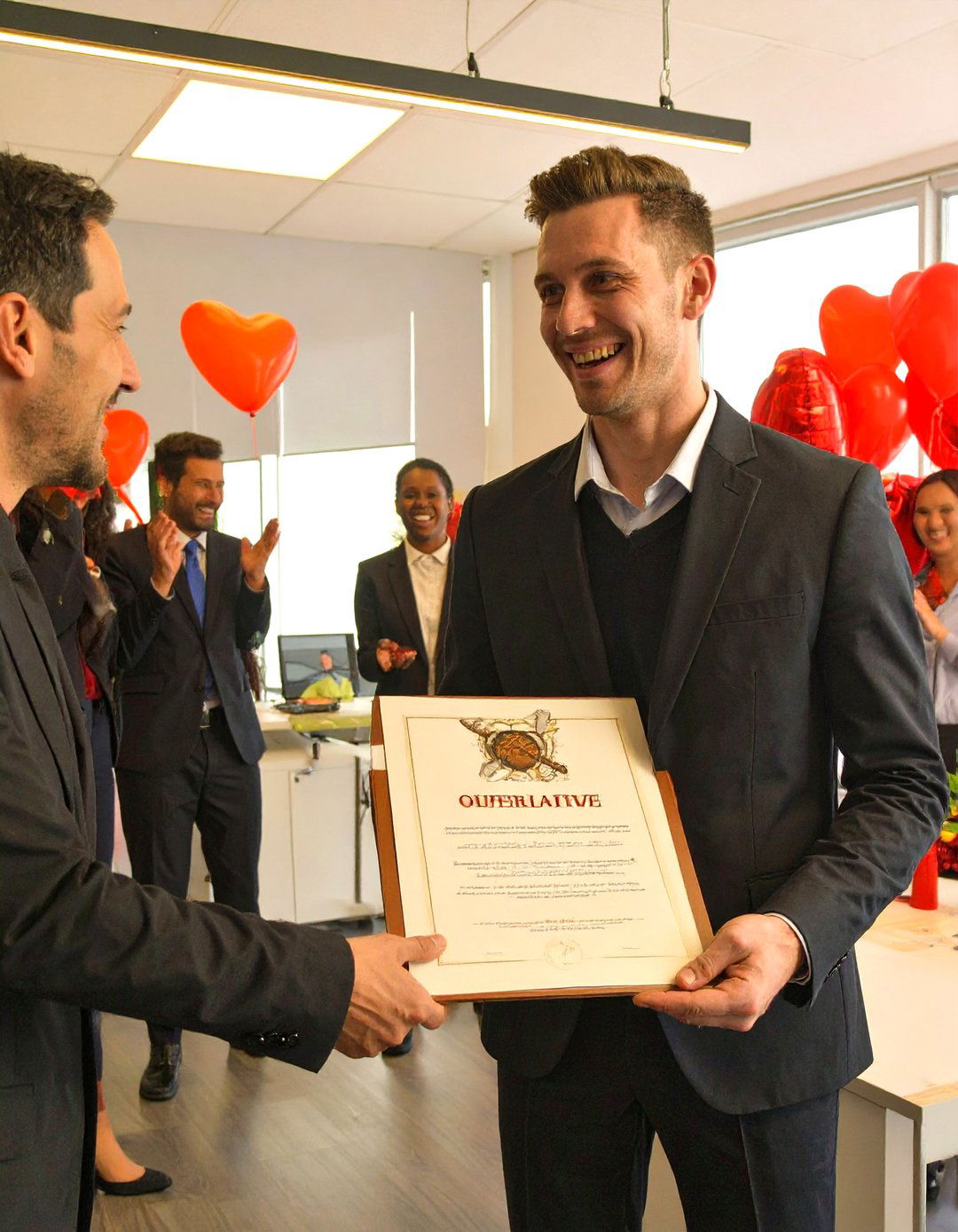 An Office Awards Ceremony - 30 office valentines day ideas