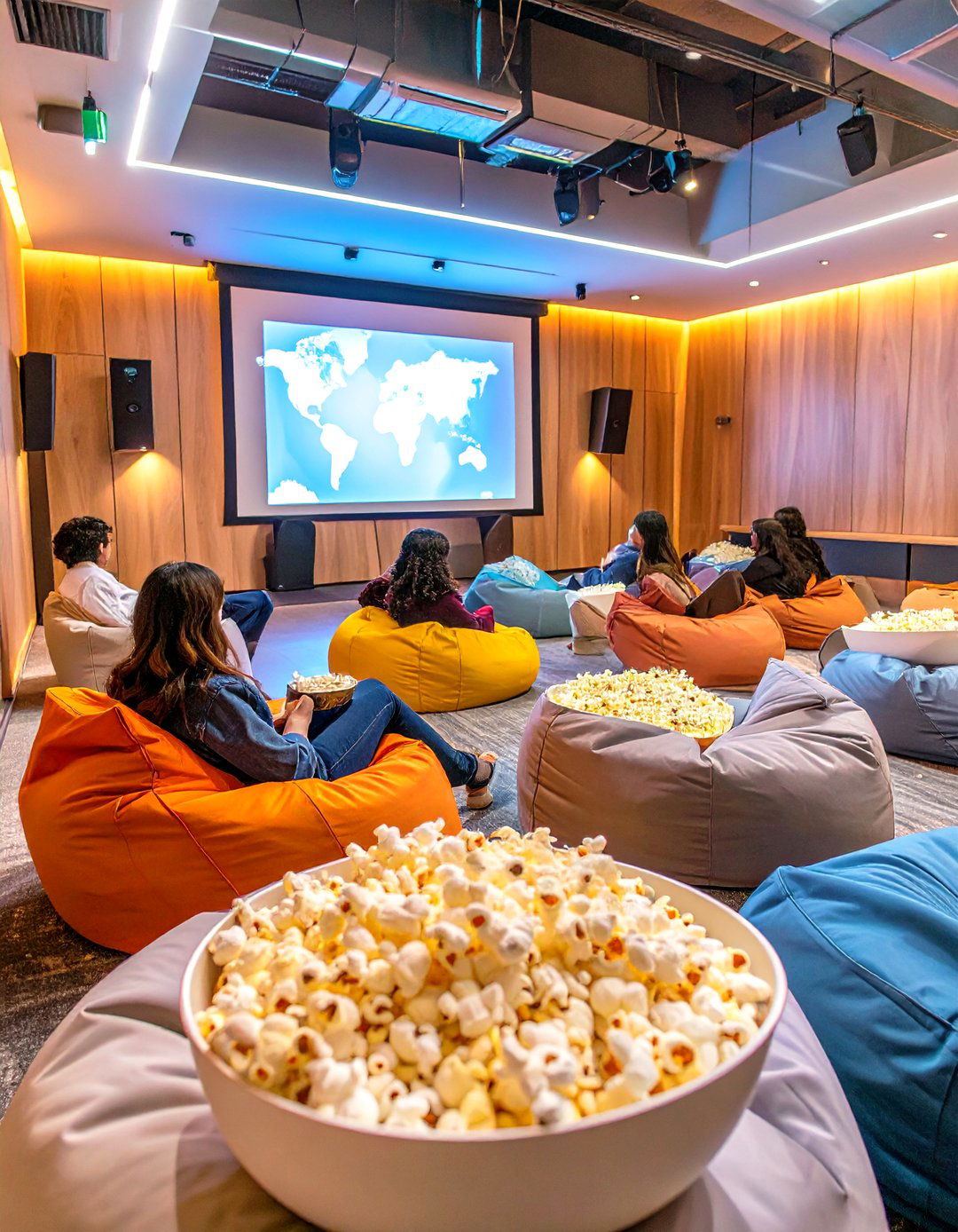 An Office Movie Screening - 30 office birthday ideas