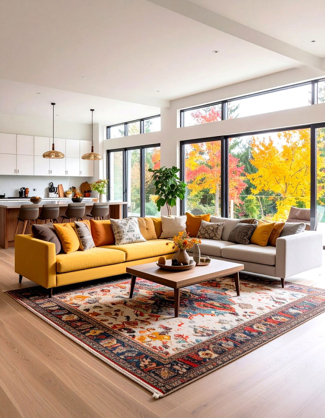 An Open Concept Family Room Layout - 30 family room decorating ideas