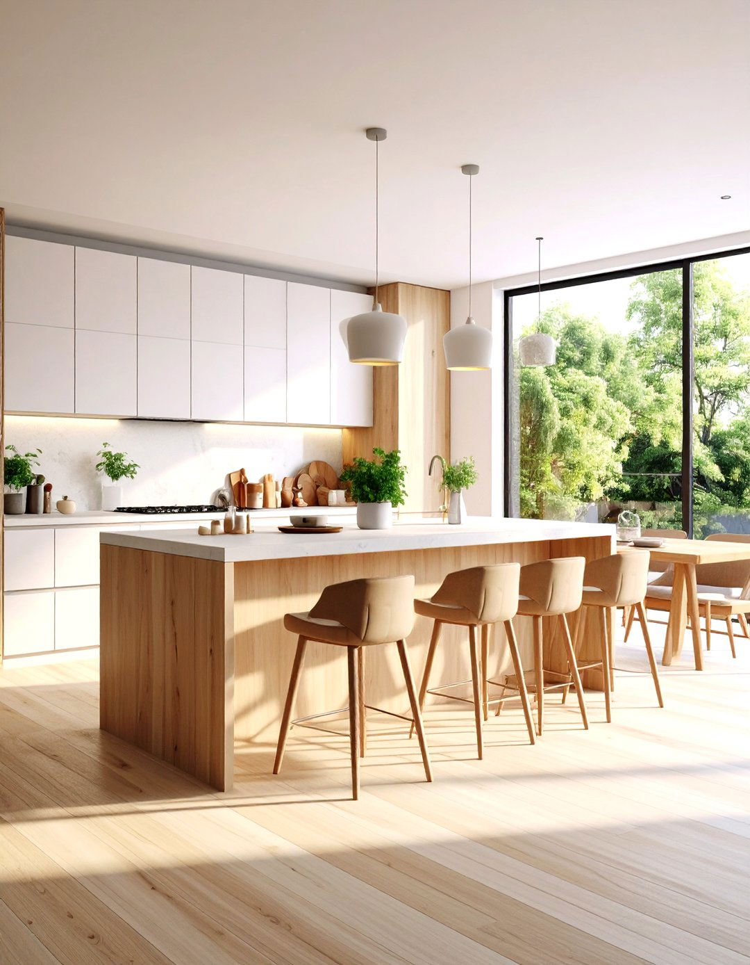 An Open Concept Kitchen and Dining Layout - 30 reddit interior design ideas