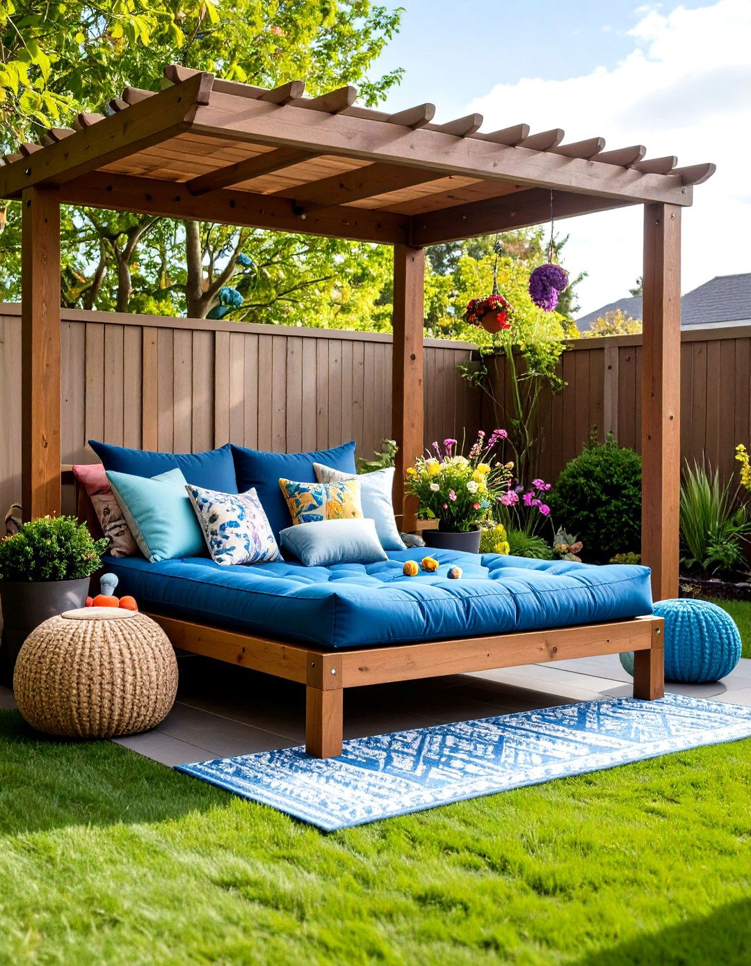 An Outdoor Covered Patio Dog Bedroom - 30 dog bedroom ideas