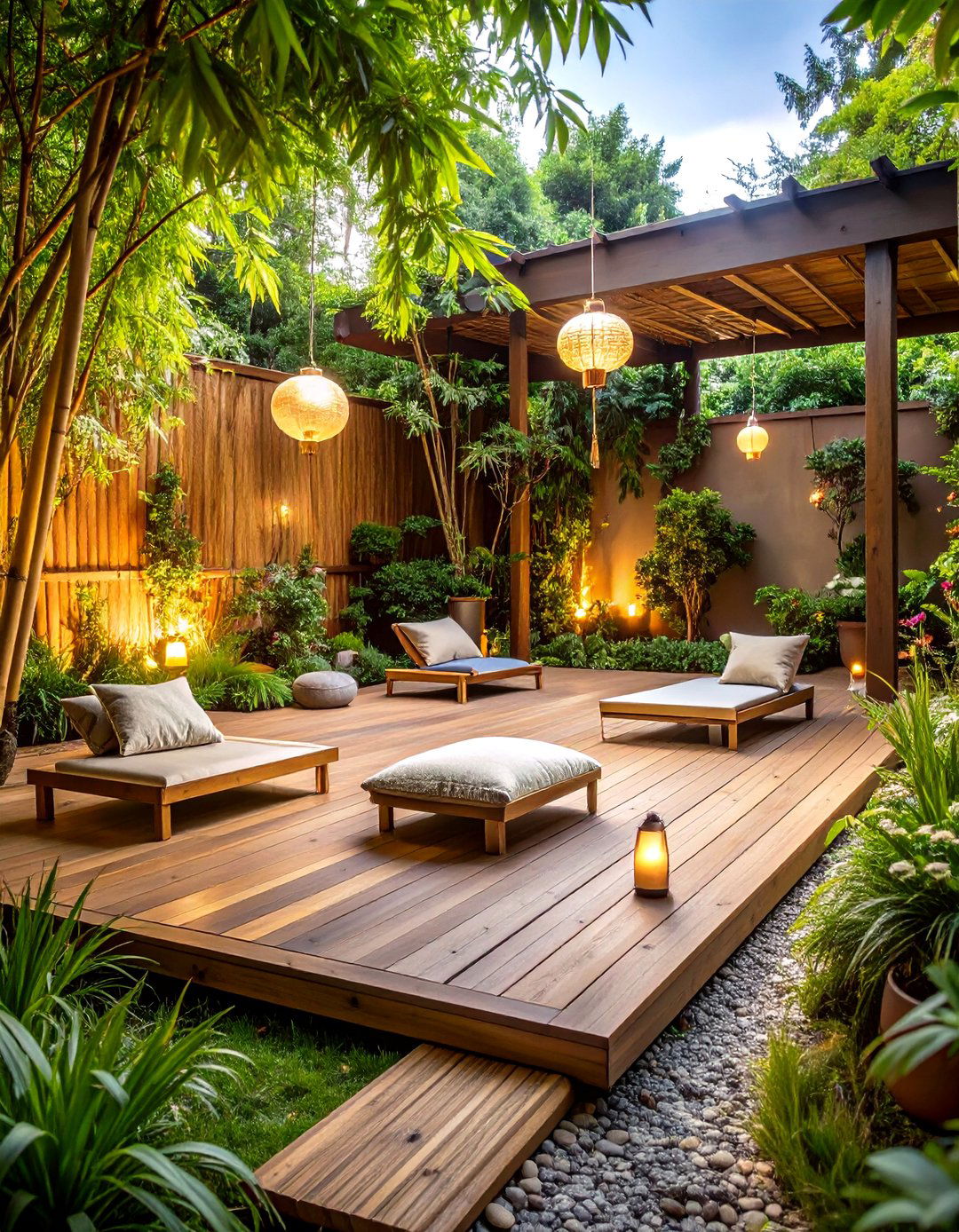 An Outdoor Yoga and Meditation Garden - 30 garden decor ideas