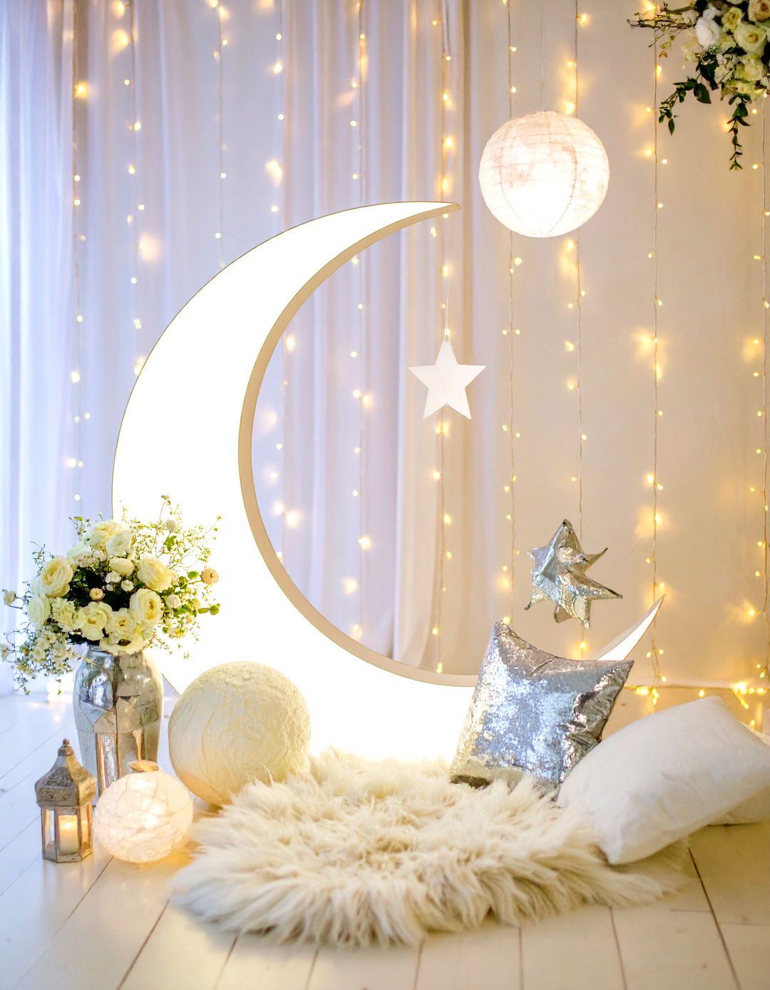 An Over the Moon Baby Shower - 30 baby shower theme ideas