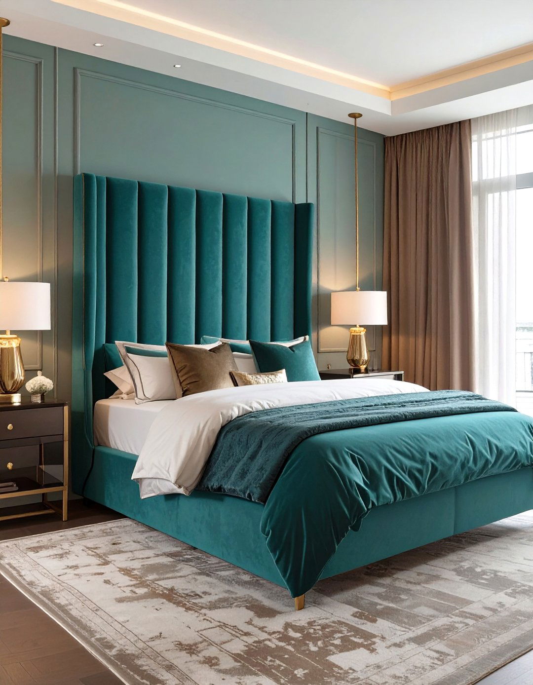 An Over the Top Headboard - 30 what is maximalist interior design ideas