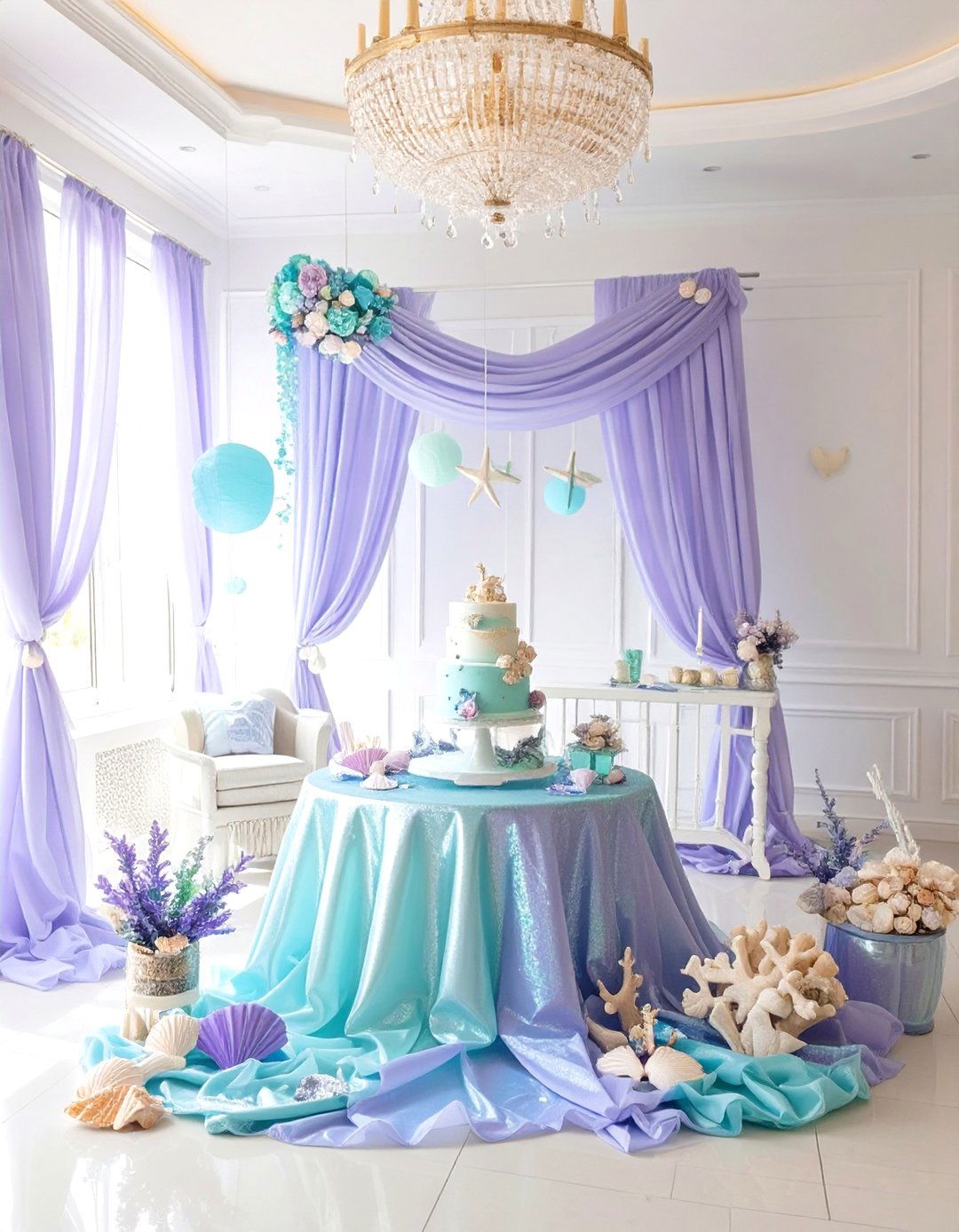 An Under the Sea Mermaid Party - 30 baby shower ideas for girl