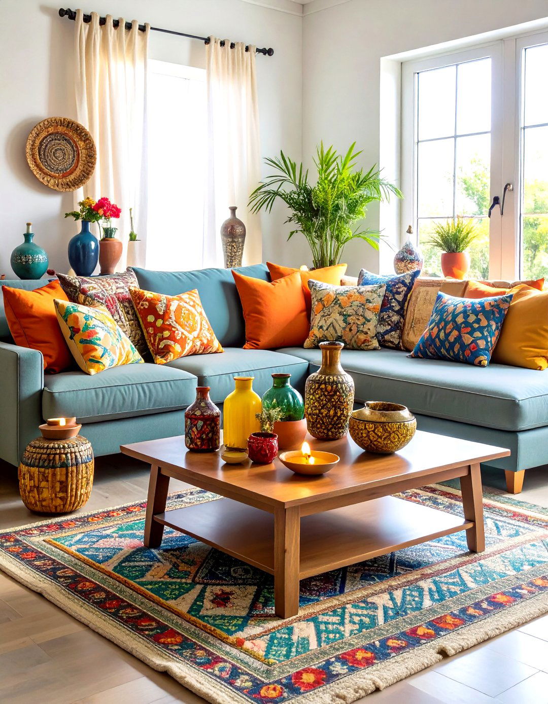 An Upcycled and Eco Friendly Diwali - 30 diwali decoration ideas for living room