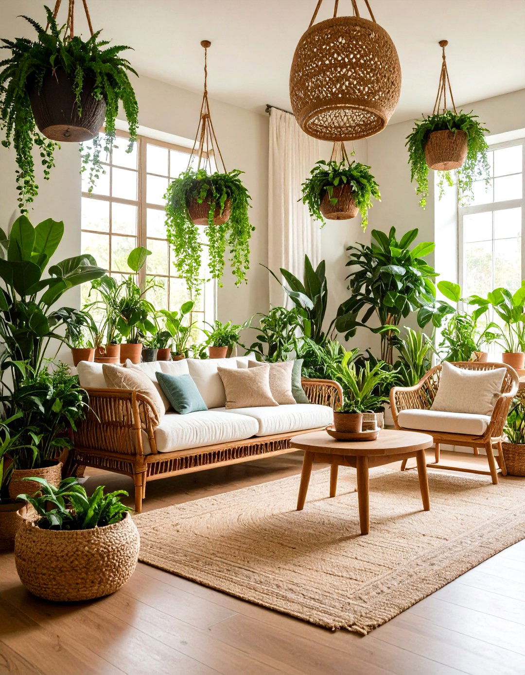 An Urban Jungle Living Room - 30 design ideas for living room