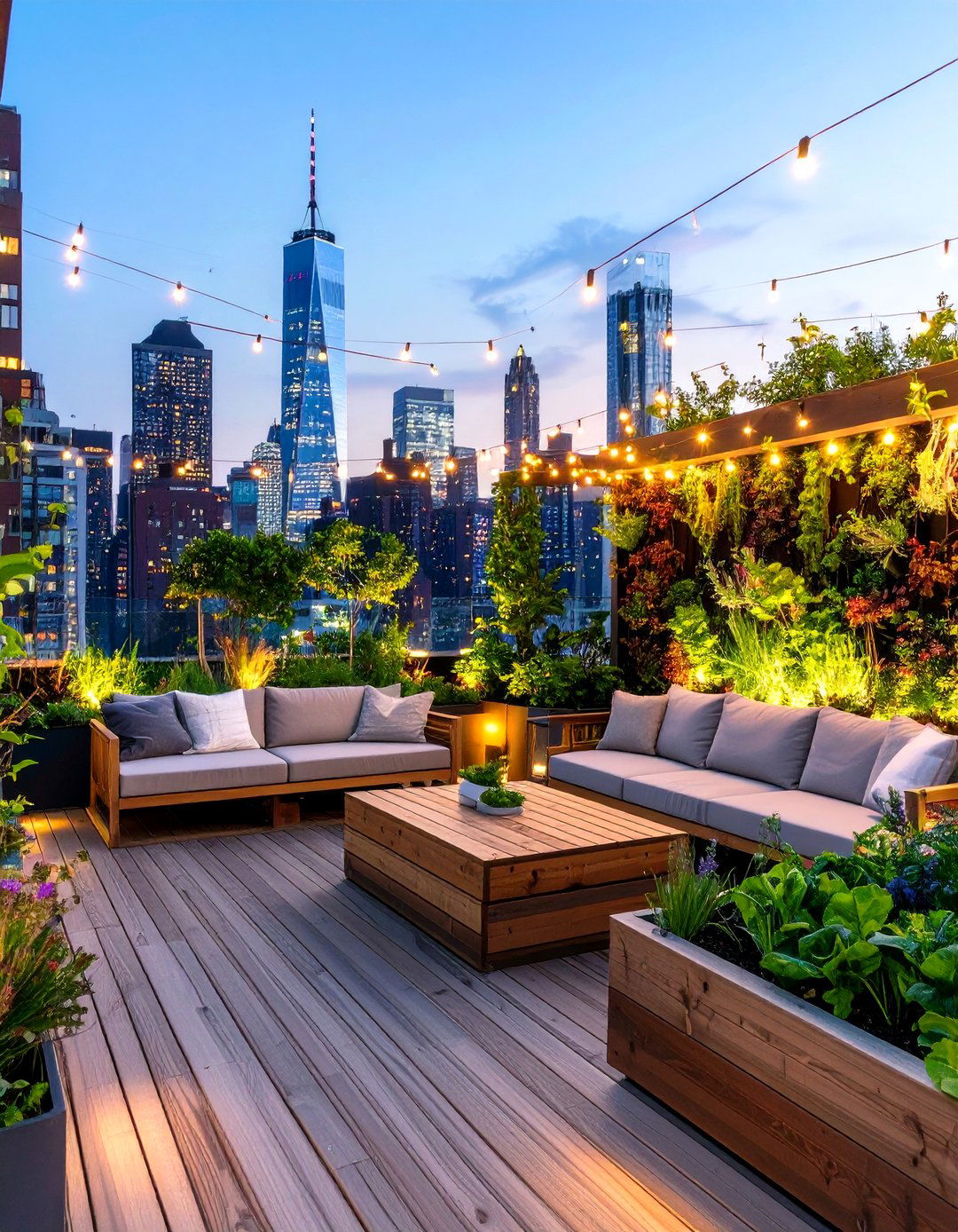An Urban Rooftop Garden - 30 home garden ideas