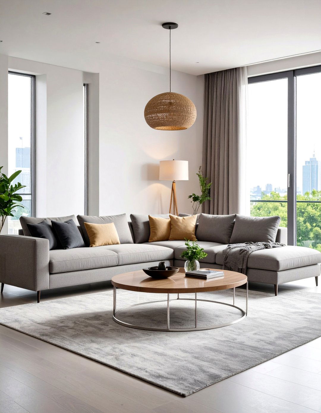An Urban Sleek Living Room - 30 interior decor ideas for living room