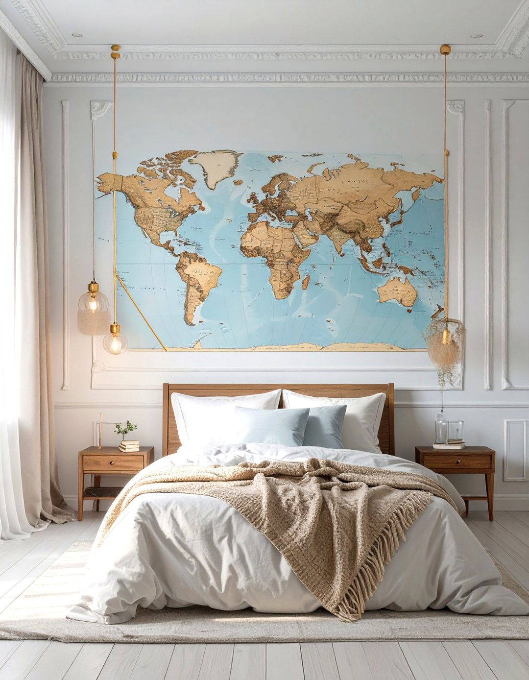 An invisible string Map Themed Taylor Swift Bedroom - 30 taylor swift bedroom ideas