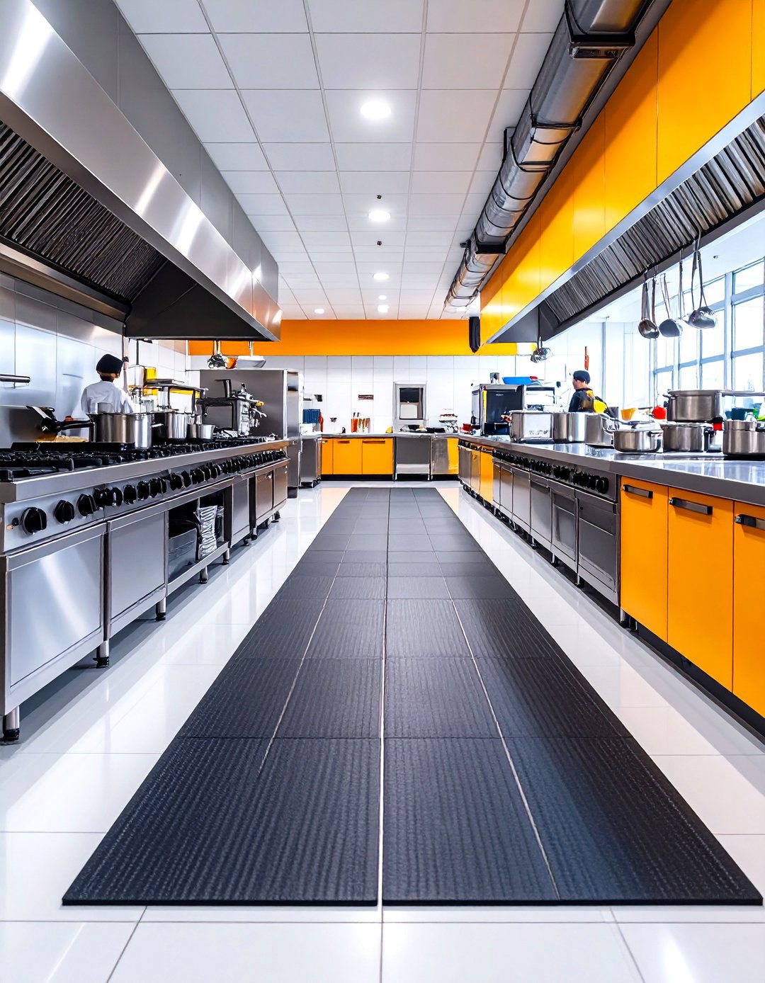 Anti Fatigue Flooring Solutions - 30 restaurant kitchen design ideas
